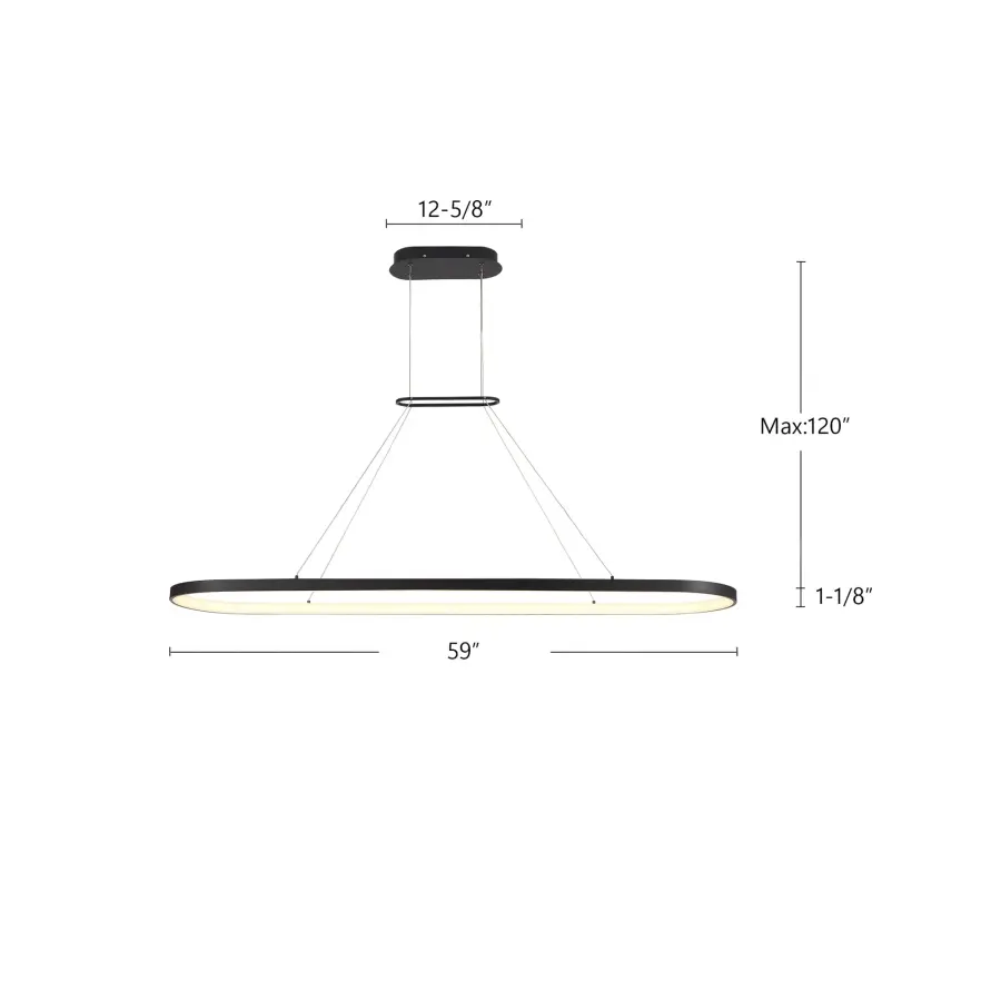 Eerie 59-Inch Linear Pendant - Image 12