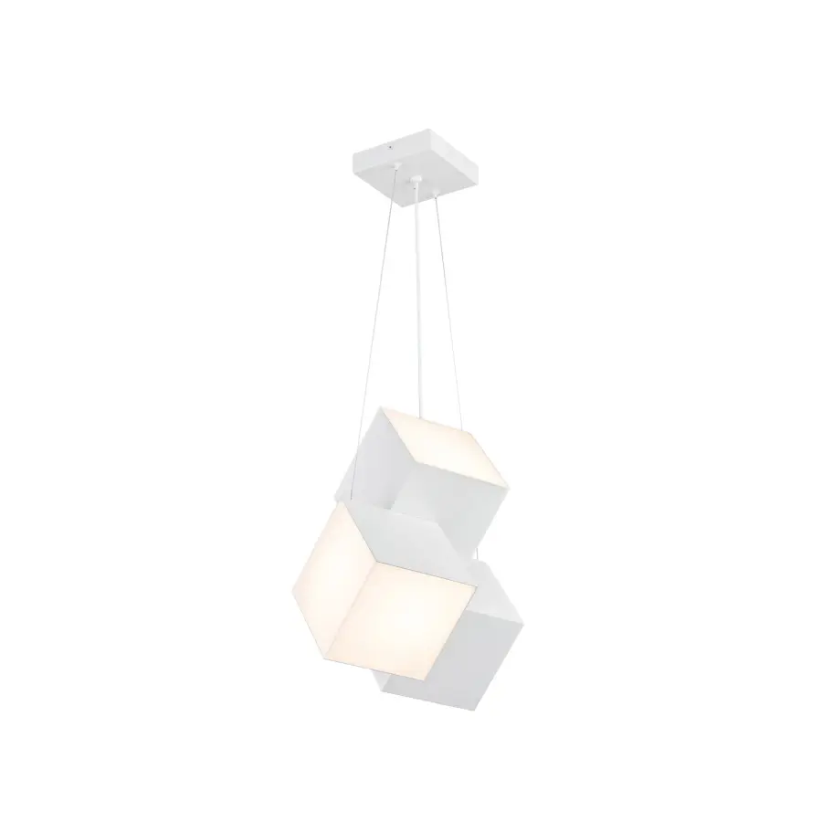 Tetra 16" Chrome Pendant Light - Image 6