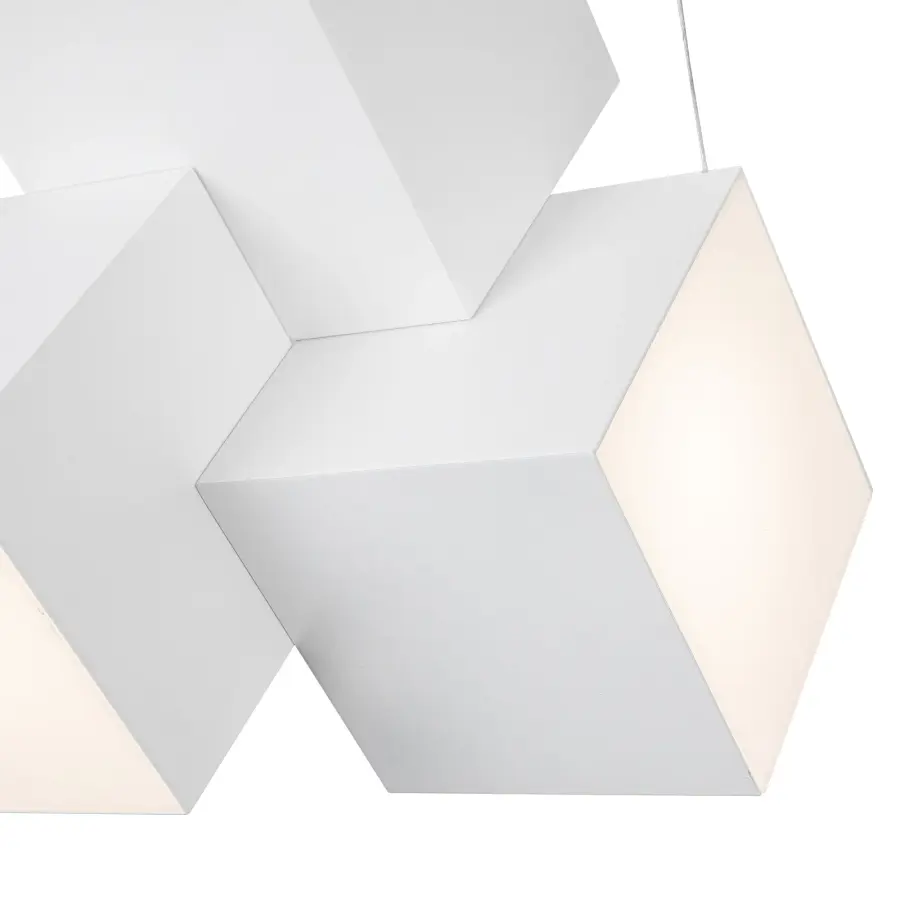 Tetra 16" Chrome Pendant Light - Image 7