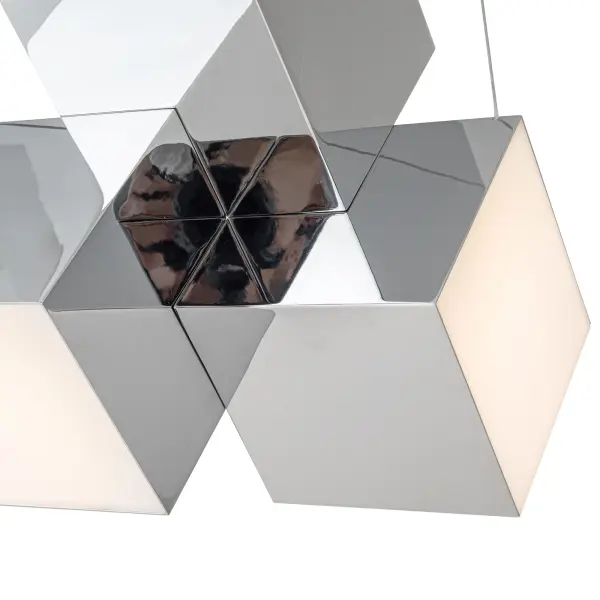 Tetra 16" Chrome Pendant Light - Image 10