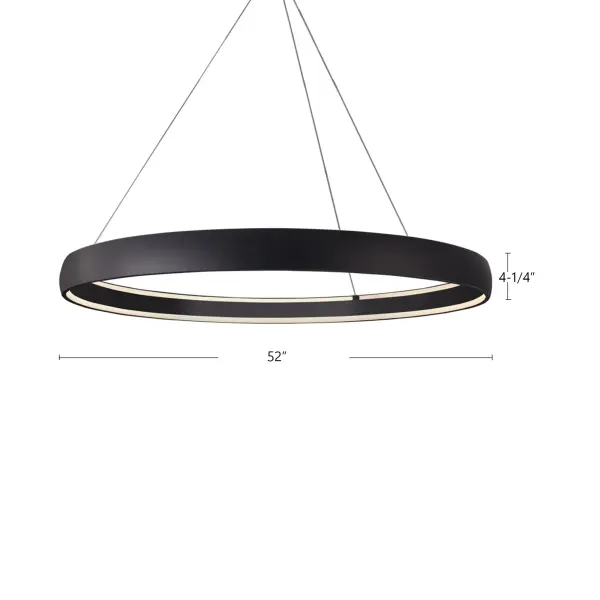 Halo 53-Inch Circular LED Pendant - Image 13