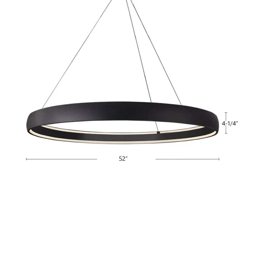Halo 53-Inch Circular LED Pendant - Image 13