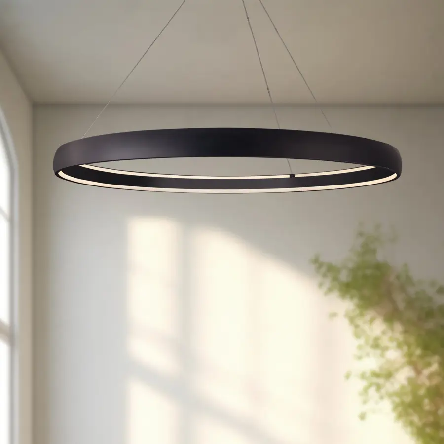 Halo 72-Inch Circular LED Pendant - Image 4