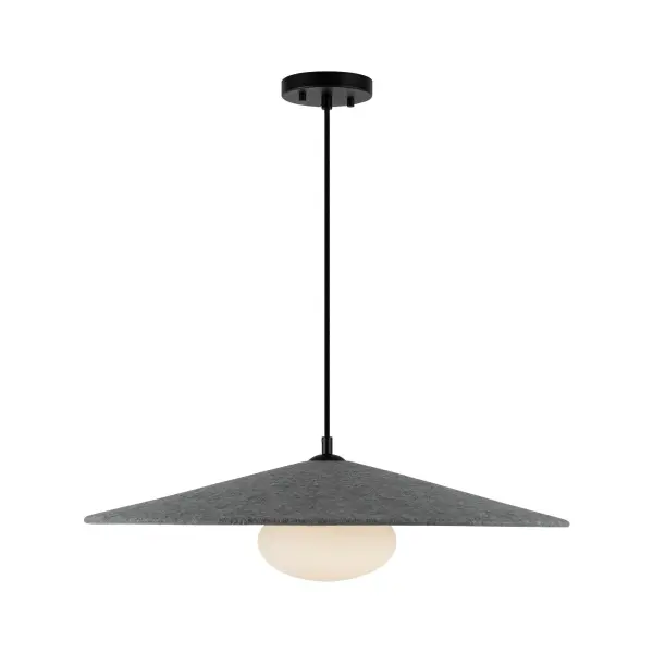 Cruz 24-Inch Pendant Light in Grey - Image 1
