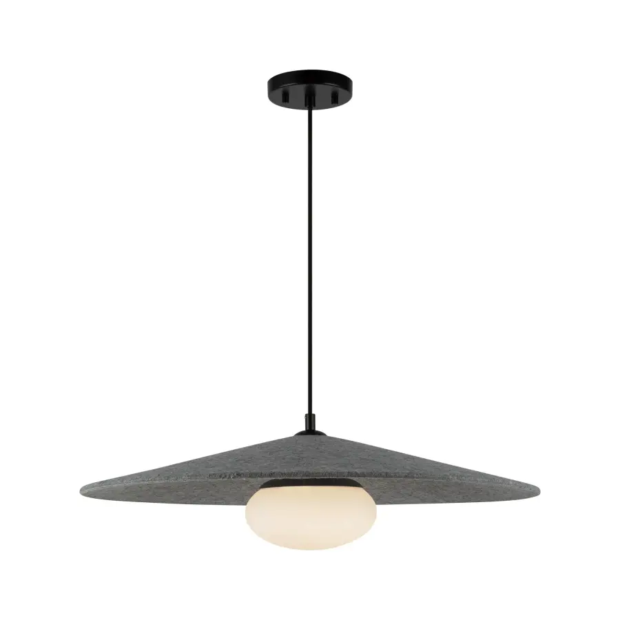 Cruz 24-Inch Pendant Light in Grey - Image 2