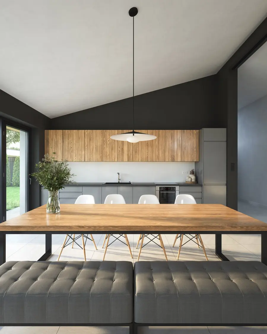 Cruz 24-Inch Pendant Light in Grey - Image 12