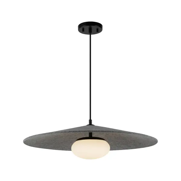 Cruz 24-Inch Pendant Light in Grey - Image 3