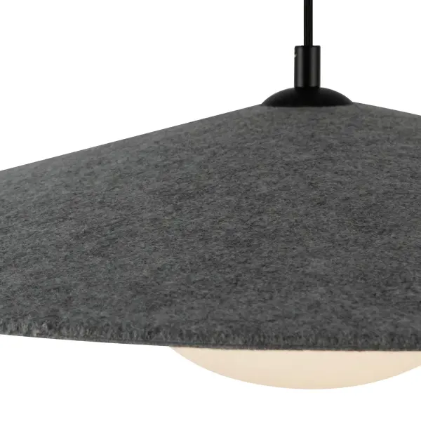 Cruz 24-Inch Pendant Light in Grey - Image 5