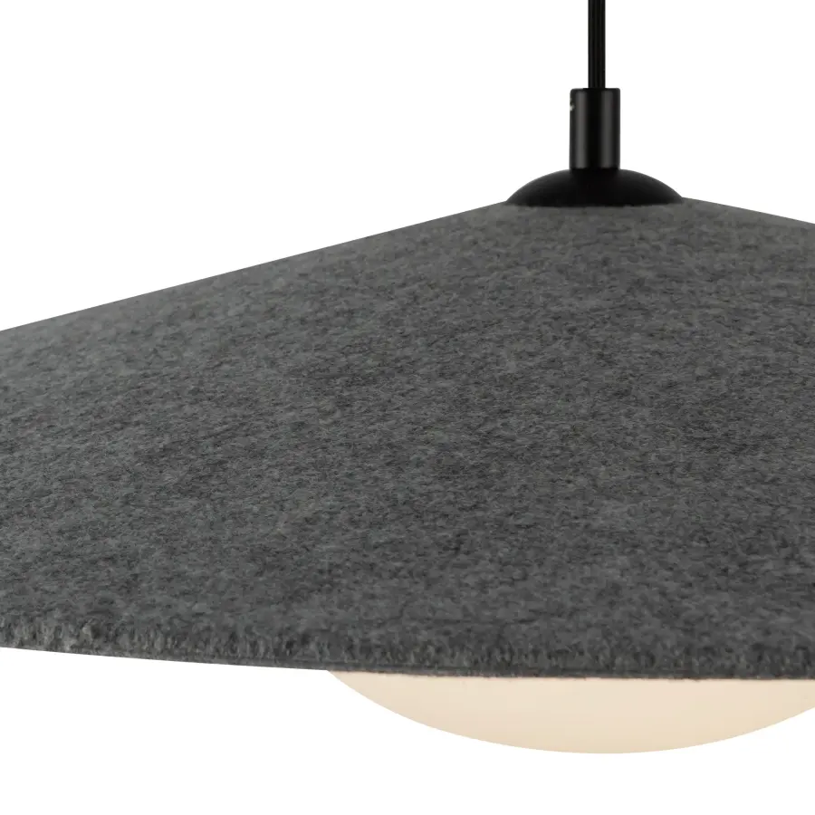 Cruz 24-Inch Pendant Light in Grey - Image 5
