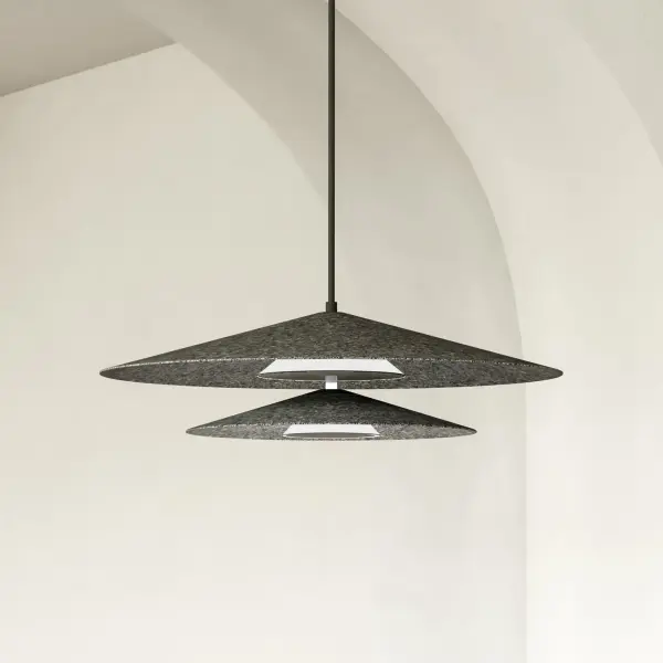 Cruz 24-Inch Pendant Light in Grey - Image 11