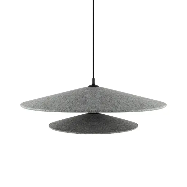 Cruz 24-Inch Pendant Light in Grey - Image 3