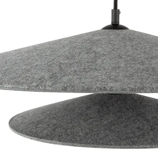 Cruz 24-Inch Pendant Light in Grey - Image 5