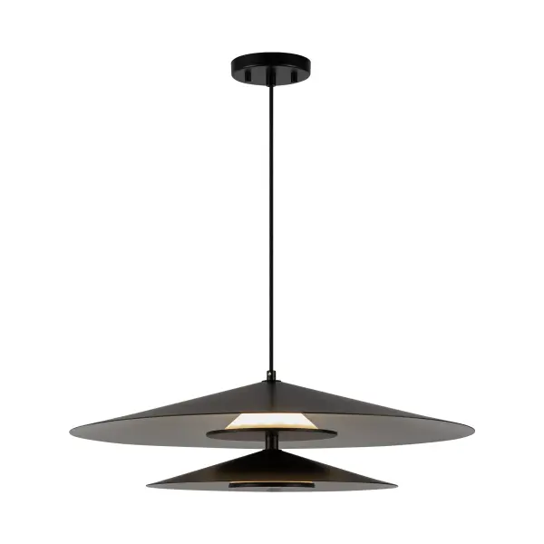Cruz 24-Inch Pendant Light in Grey - Image 6