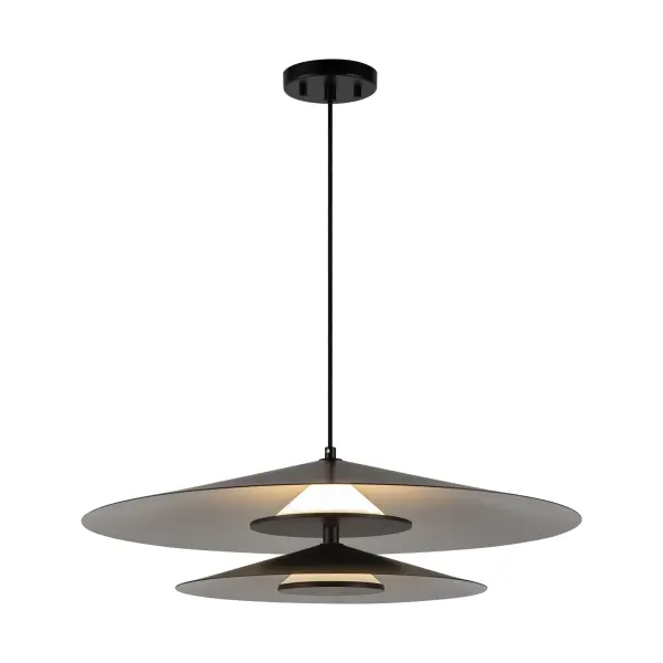Cruz 24-Inch Pendant Light in Grey - Image 7