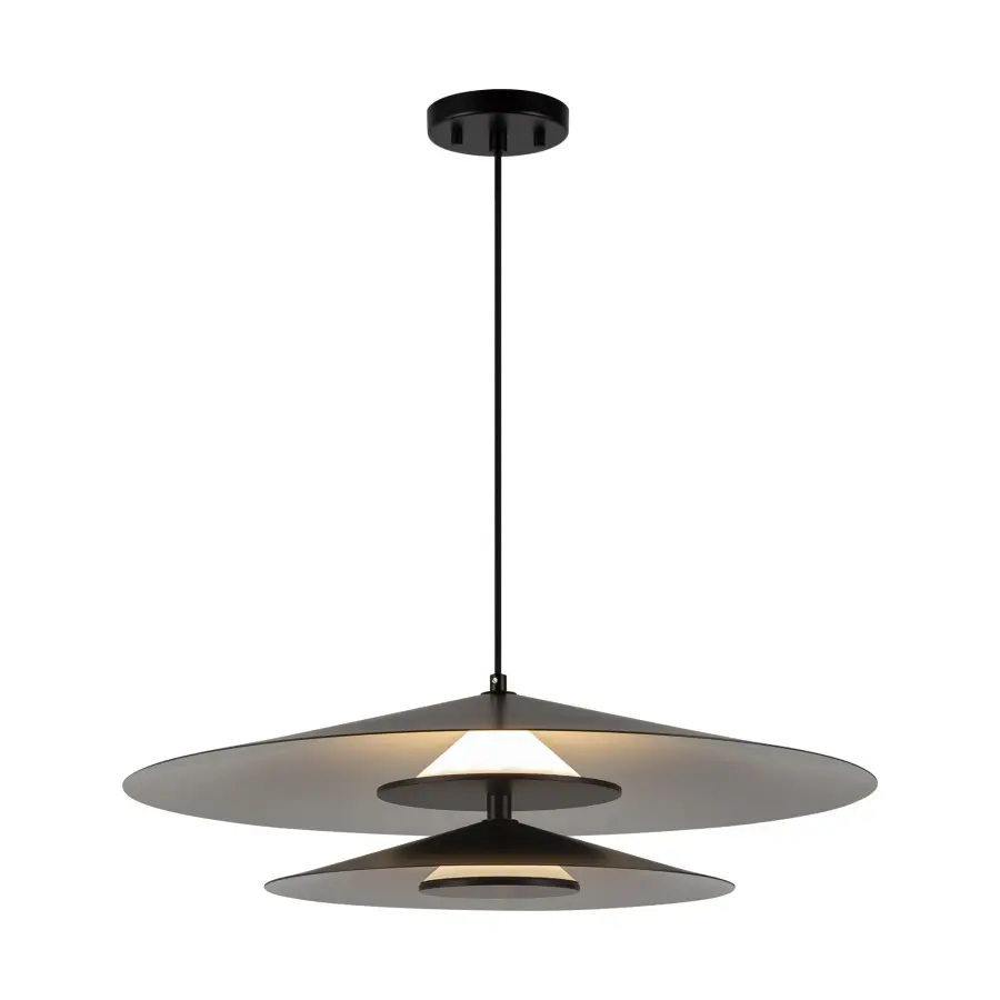 Cruz 24-Inch Pendant Light in Grey - Image 7