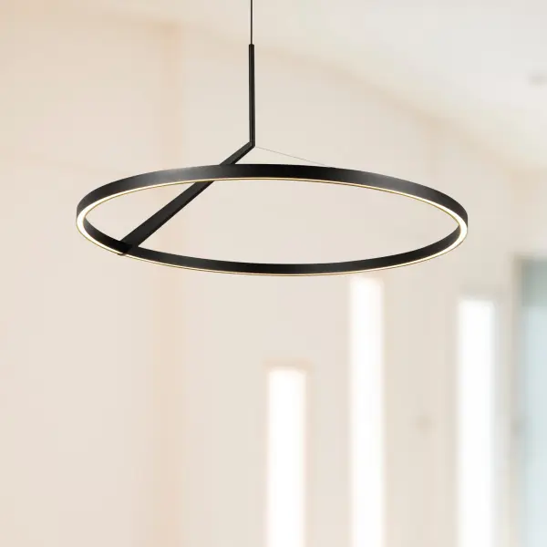 Roda 31-Inch White Pendant Light - Image 3