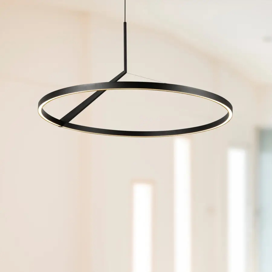 Roda 31-Inch White Pendant Light - Image 3