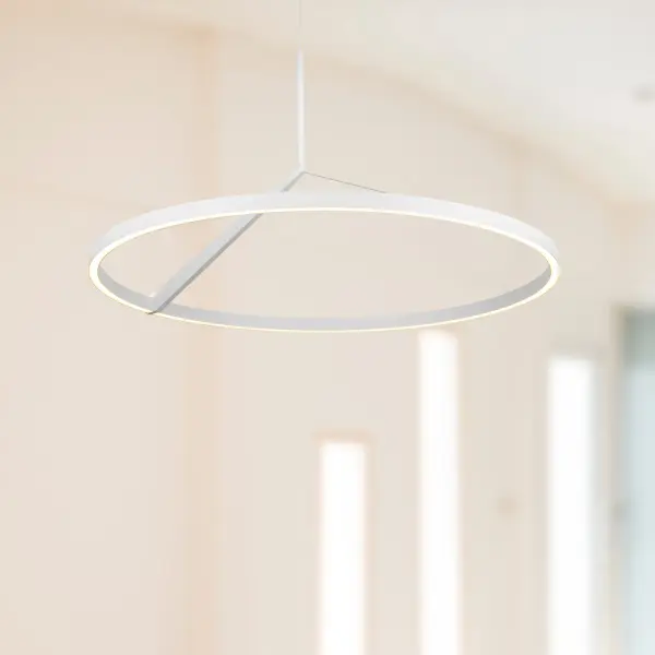 Roda 31-Inch White Pendant Light - Image 4