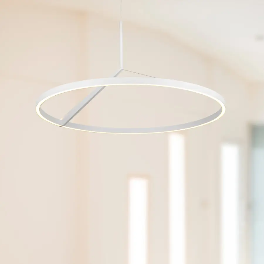 Roda 31-Inch White Pendant Light - Image 4