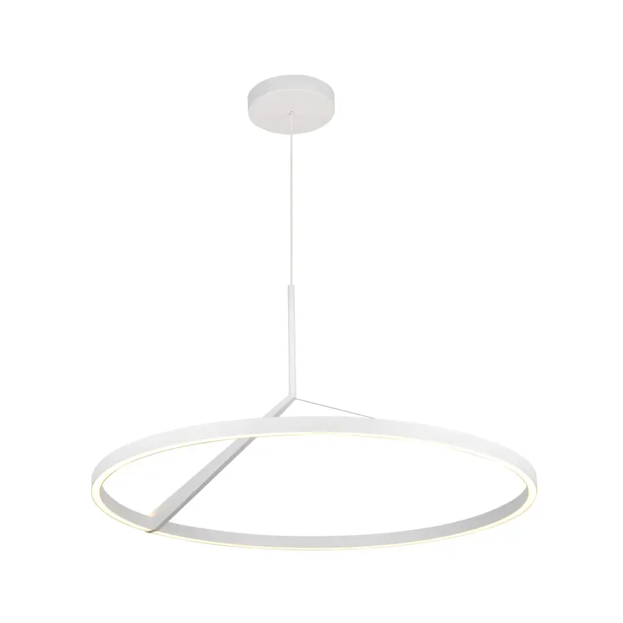 Roda 31-Inch White Pendant Light - Image 7