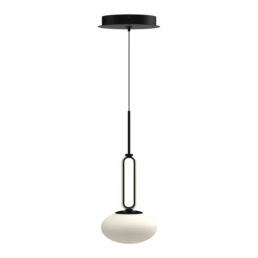 Tavira 6-Inch Pendant in Brushed Gold - Image 1