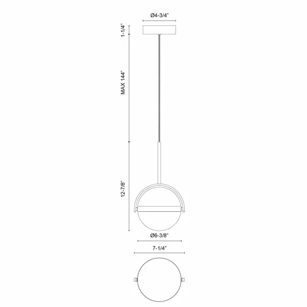 Globo 7-Inch Pendant Light - Image 8