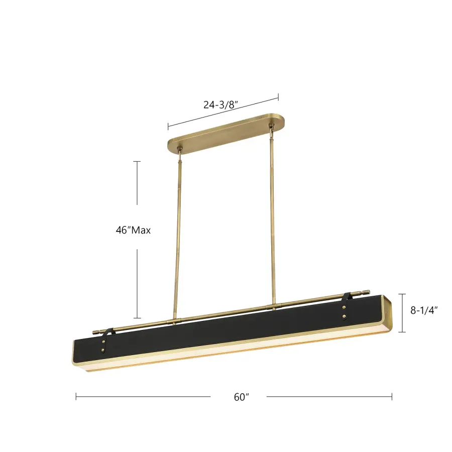 Valise 60-Inch Pendant Light - Image 8