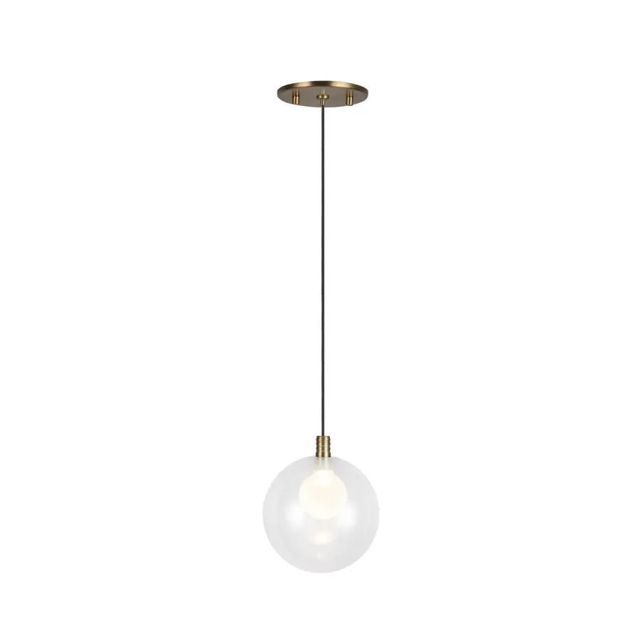 Modern Mini Pendant with Versatile Glass Options and Integrated LED - Image 2