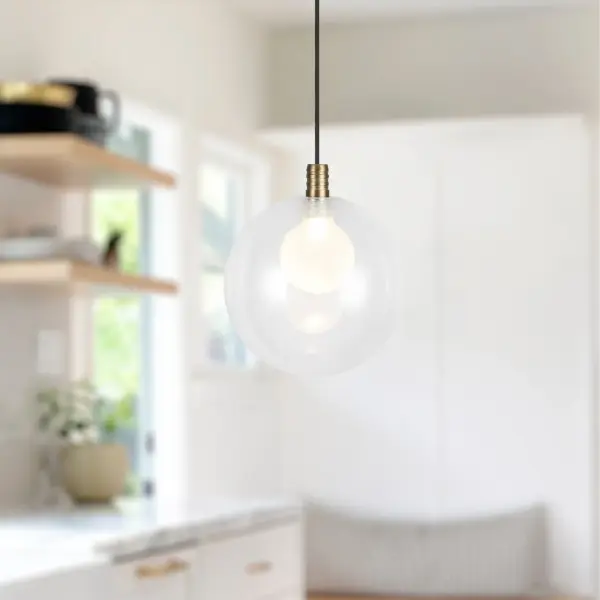 Modern Mini Pendant with Versatile Glass Options and Integrated LED - Image 4