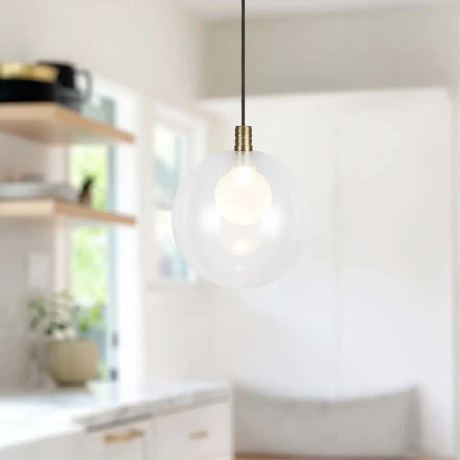 Modern Mini Pendant with Versatile Glass Options and Integrated LED - Image 4