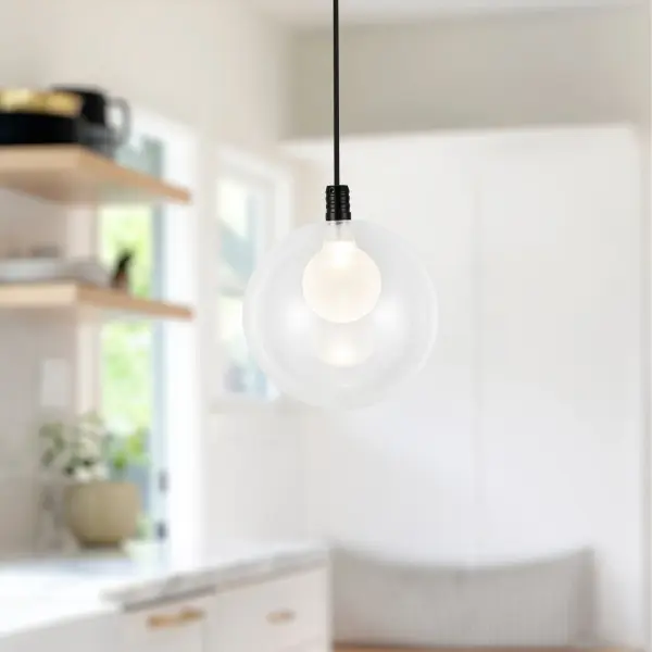 Modern Mini Pendant with Versatile Glass Options and Integrated LED - Image 5