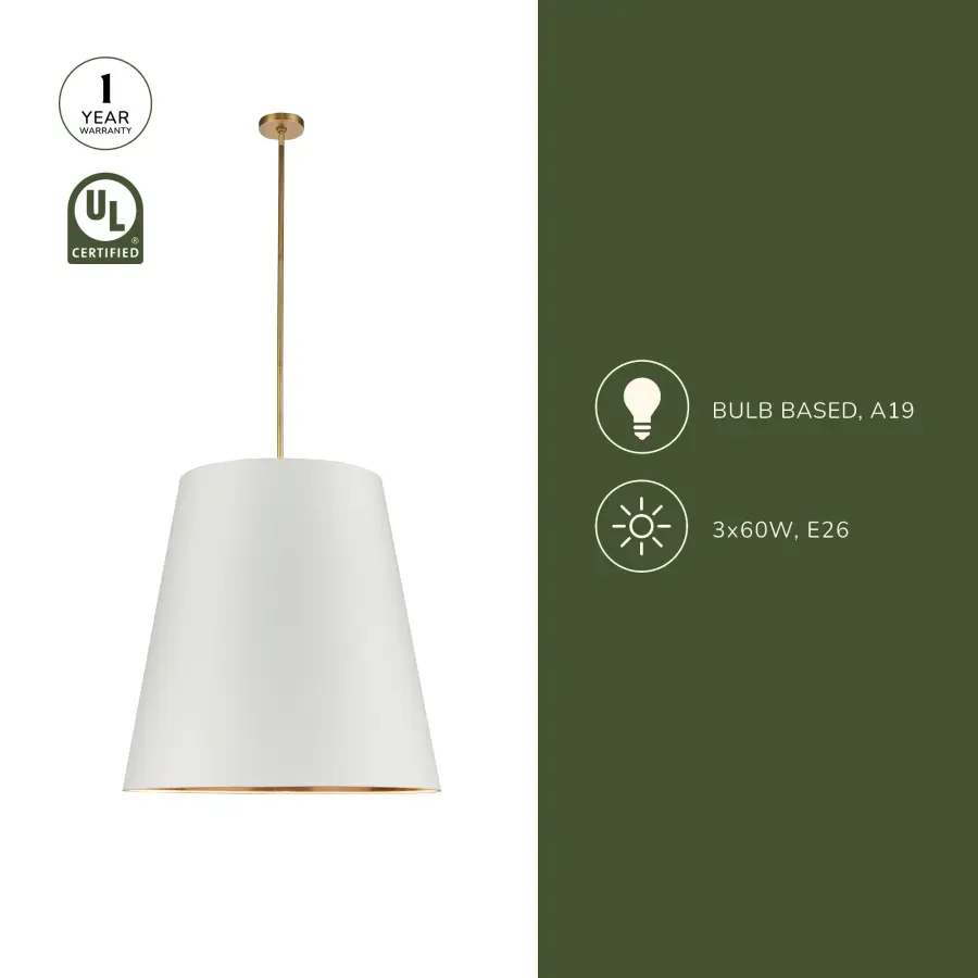 Calor 30-Inch Pendant Light - Image 13