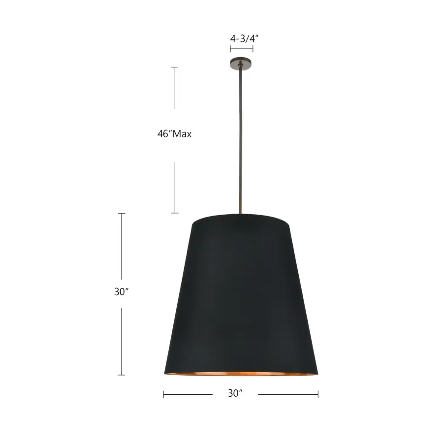 Calor 30-Inch Pendant Light - Image 15