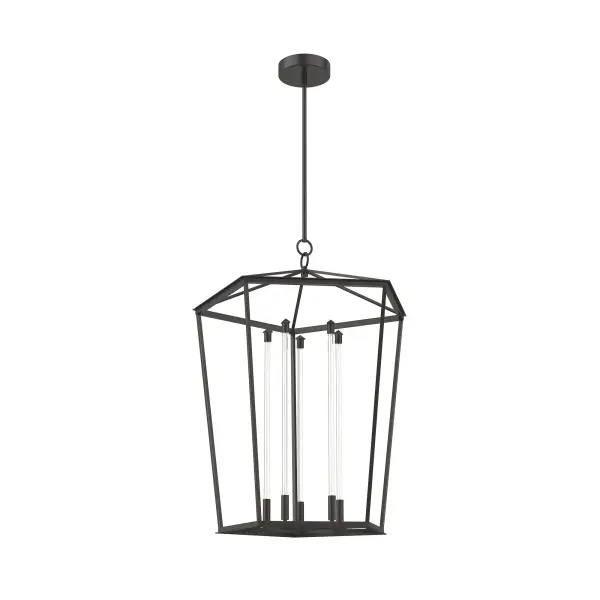 Delphine 29-Inch Pendant Light in Natural Brass - Image 3