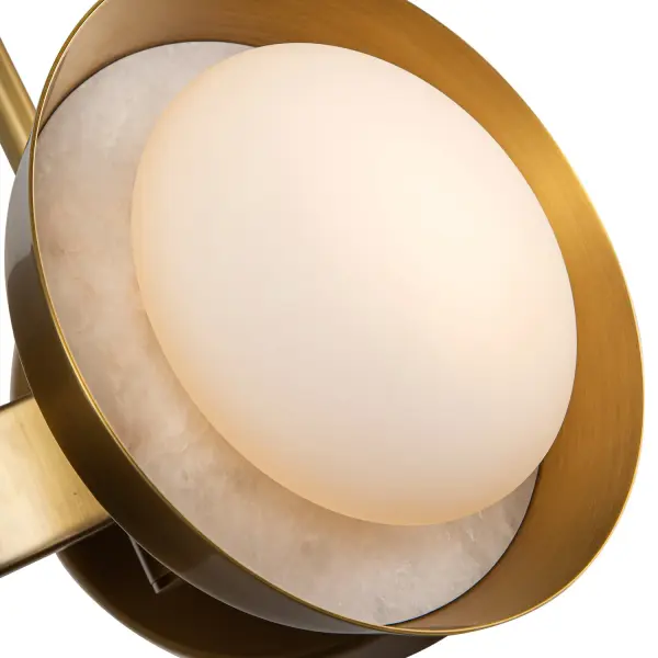 Alonso 13-Inch Pendant in Vintage Brass - Image 14