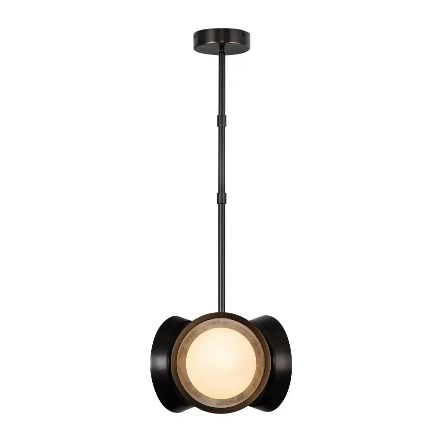 Alonso 13-Inch Pendant in Vintage Brass - Image 22