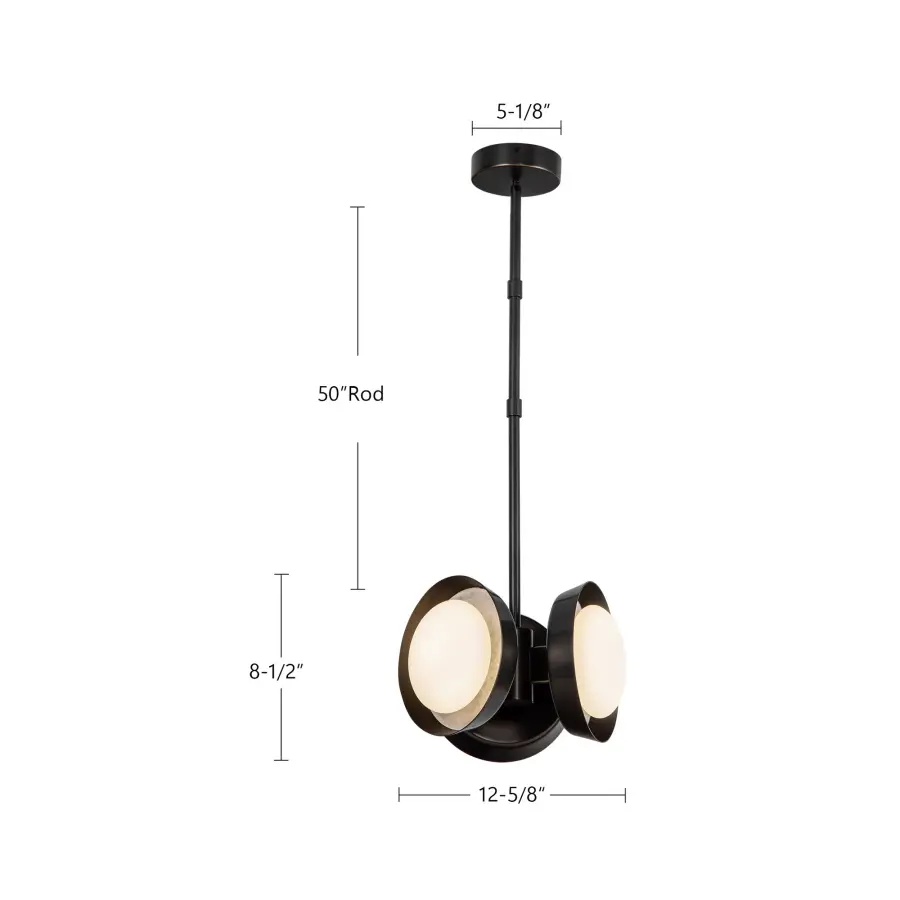 Alonso 13-Inch Pendant in Vintage Brass - Image 24