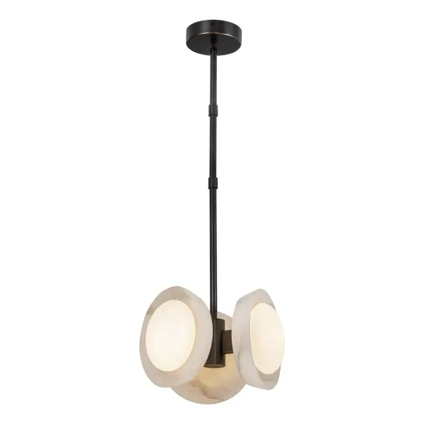 Alonso 13-Inch Pendant in Vintage Brass - Image 9