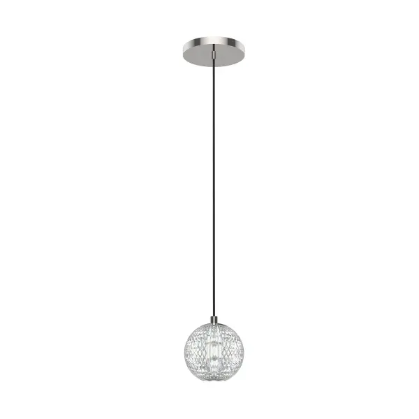 Marni 5-Inch Pendant in Natural Brass - Image 4