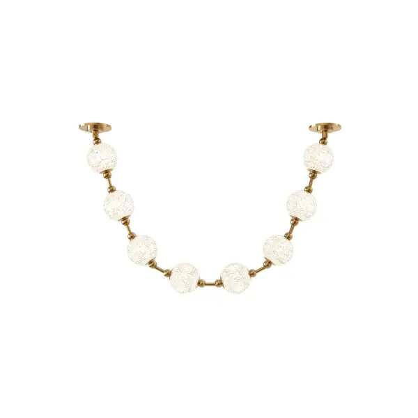 Marni 5-Light Pendant in Natural Brass - Image 12