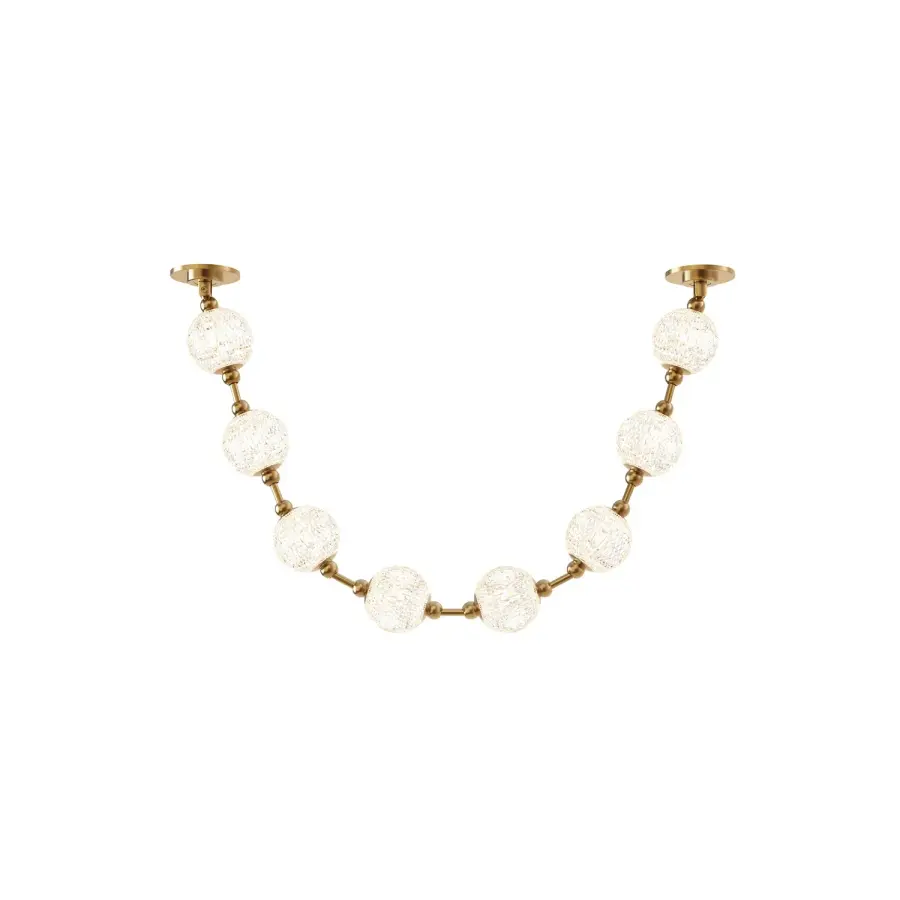 Marni 5-Light Pendant in Natural Brass - Image 12