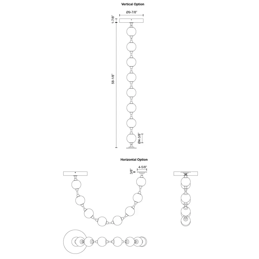 Marni 5-Light Pendant in Natural Brass - Image 15