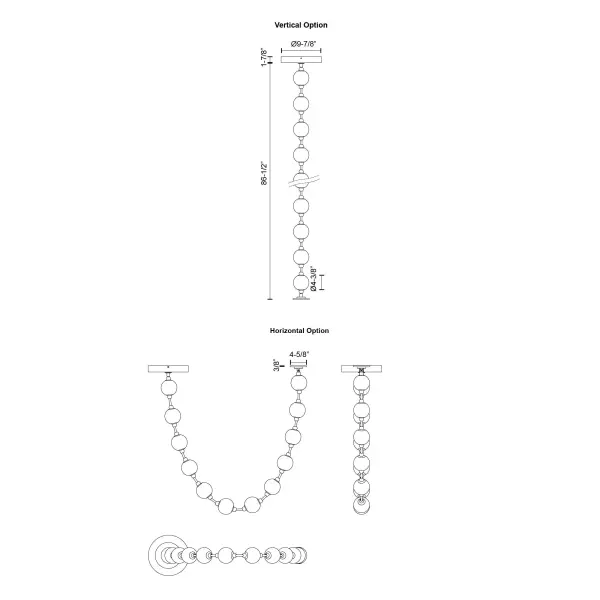 Marni 7-Light Pendant in Natural Brass - Image 11