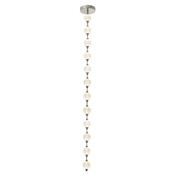Marni 7-Light Pendant in Natural Brass - Image 3