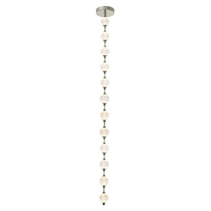 Marni 7-Light Pendant in Natural Brass - Image 3