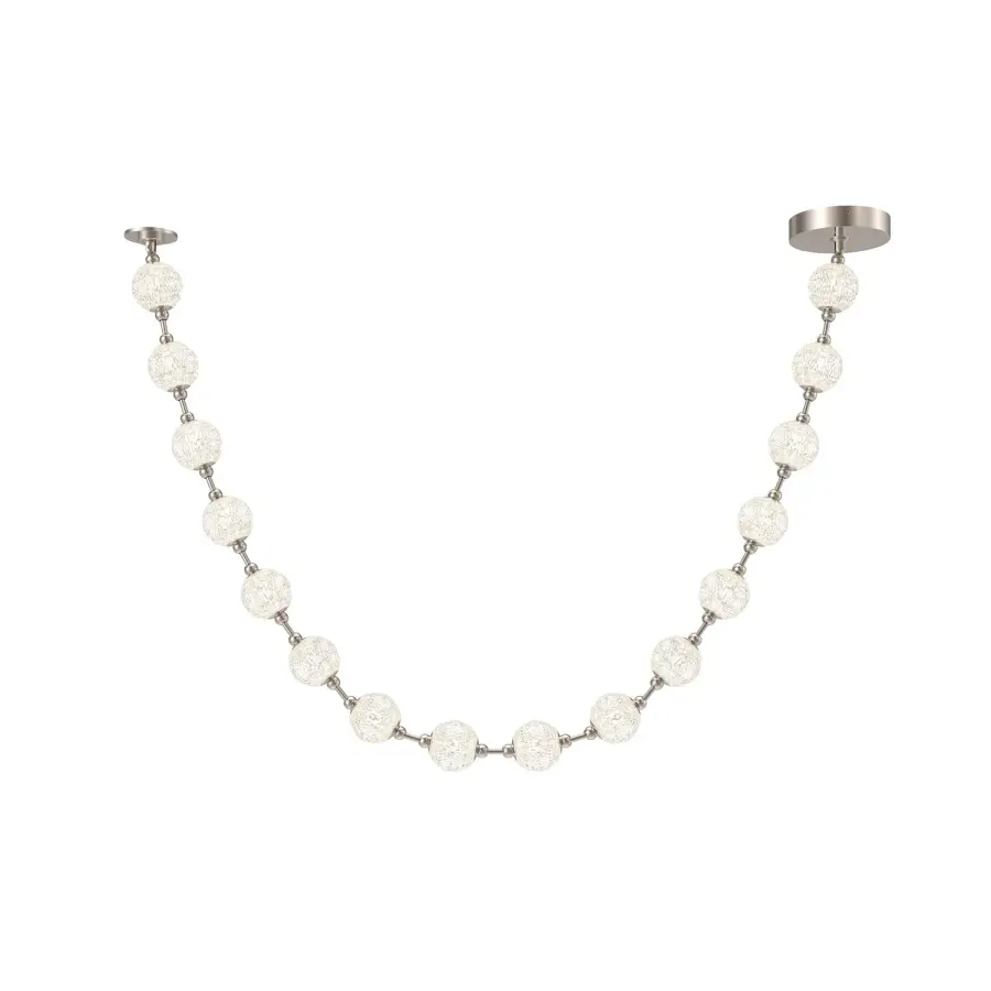 Marni 9.5-ft Pendant in Natural Brass - Image 1