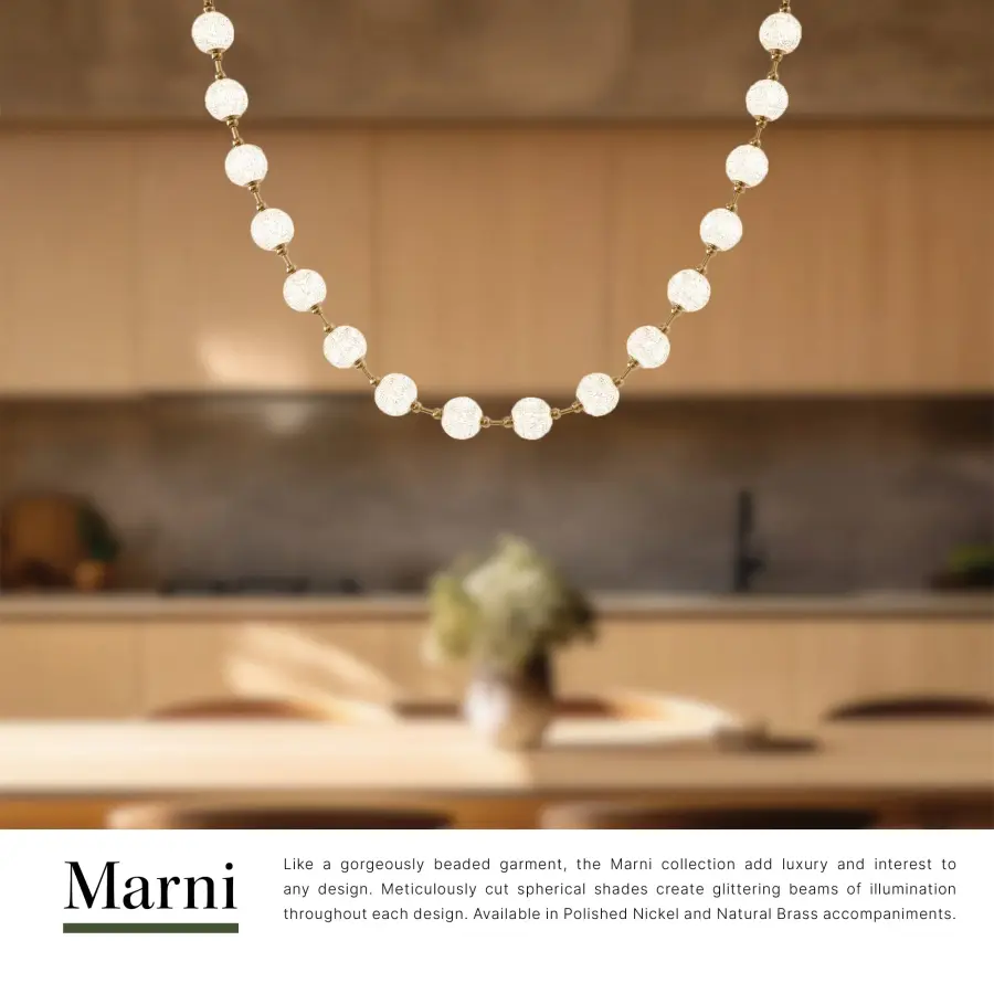 Marni 9.5-ft Pendant in Natural Brass - Image 12
