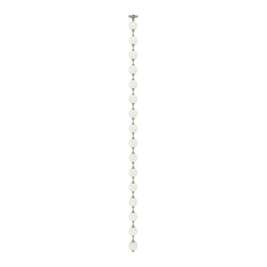 Marni 9.5-ft Pendant in Natural Brass - Image 4