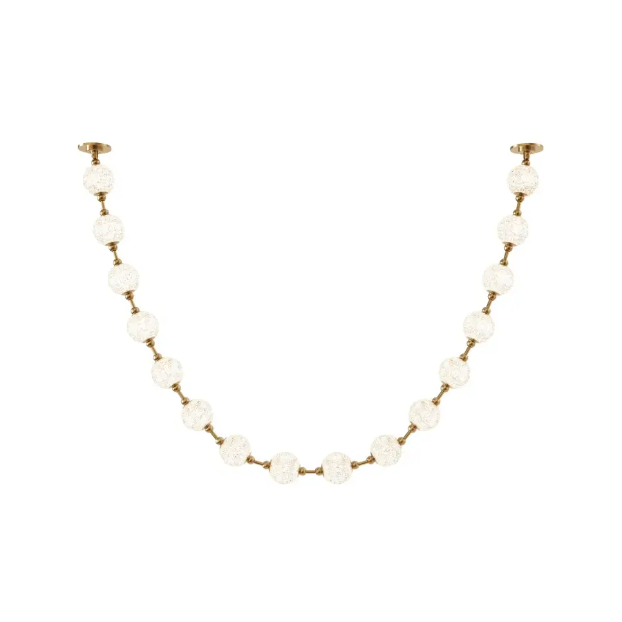 Marni 9.5-ft Pendant in Natural Brass - Image 7