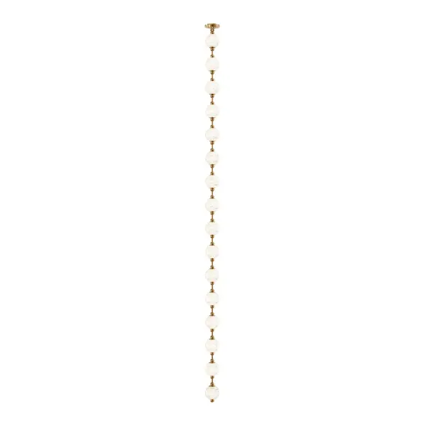 Marni 9.5-ft Pendant in Natural Brass - Image 8